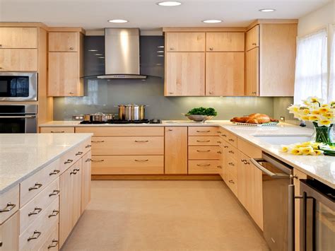 maple wood kitchen cabinet ideas